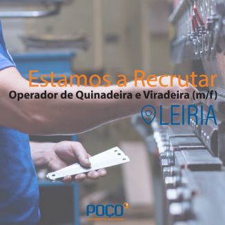 Operador de Quinadeira e Viradeira (m/f) 
